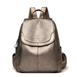 Vintage Leren Dames Rugzak – Isabella