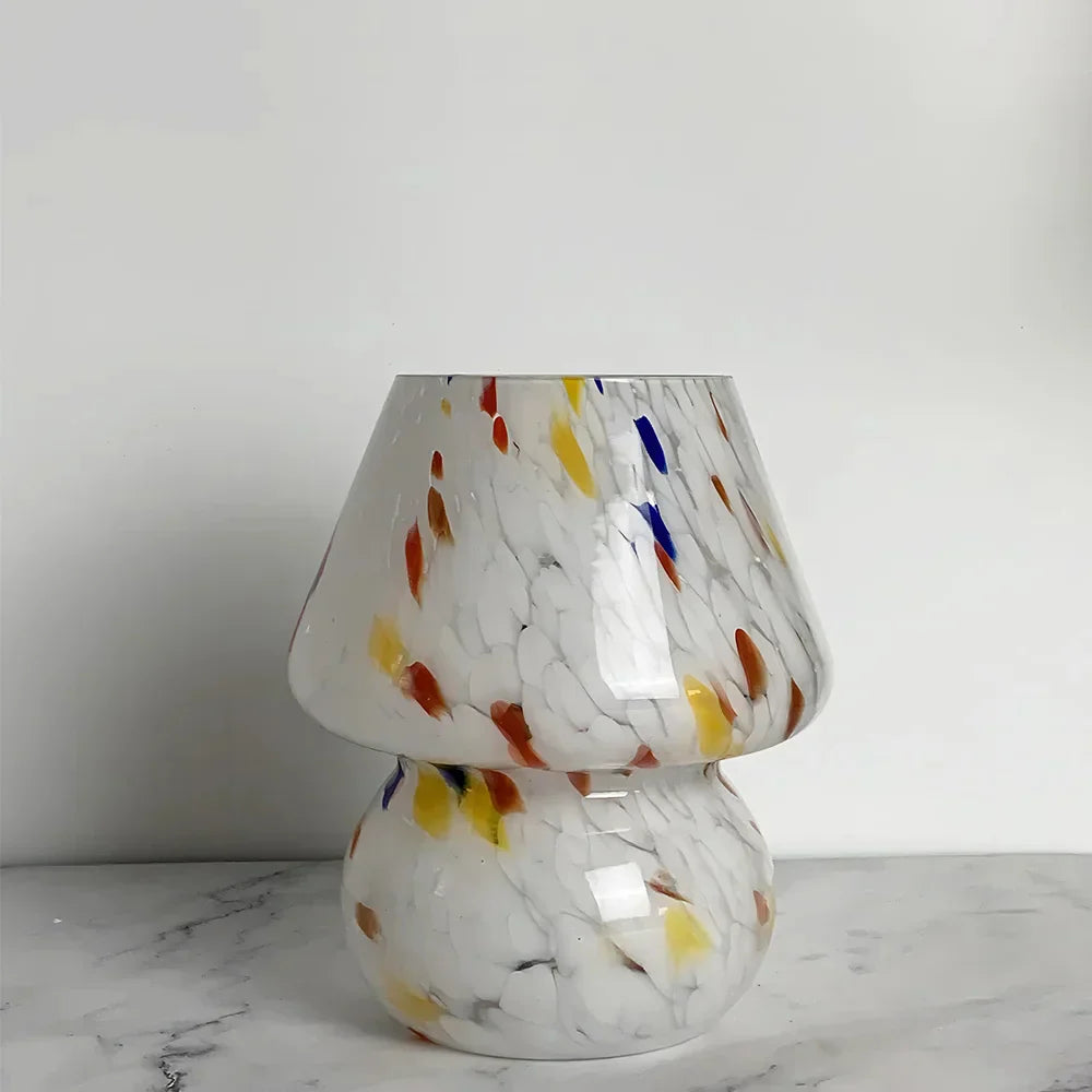 Esthetische Glazen Paddenstoel Lamp - LumiMush