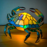 Artistieke Glasmozaïek Dierenlamp – Kleur en Sfeer in Huis