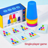 Onderwijs Stapelbekers Puzzelspel - StackSmart