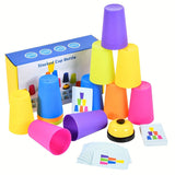 Onderwijs Stapelbekers Puzzelspel - StackSmart