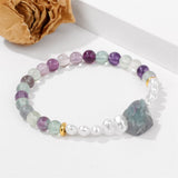 Natuurlijk Kristallen Kralen Armband – Eline