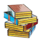 Kunstzinnige Kleurrijke Boeklamp – IllumiBook