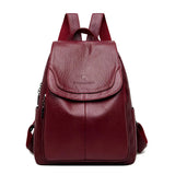 Vintage Leren Dames Rugzak – Isabella