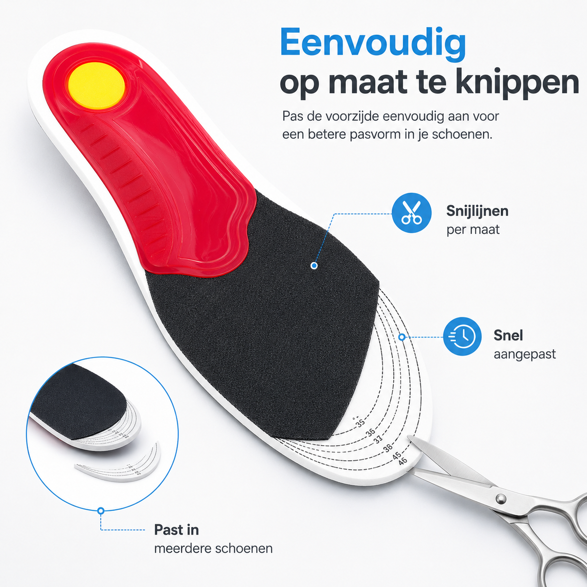 3D Voetzool: betere ondersteuning en comfort voor je voeten