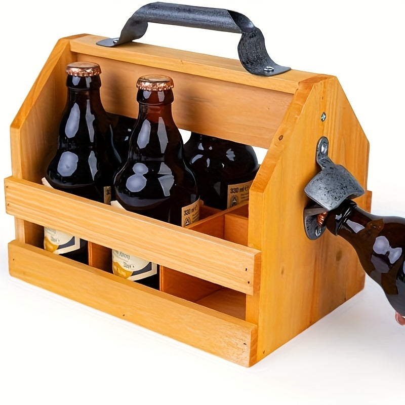 Houten bierhouder | De ultieme metgezel voor barbecue en bier