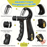 PowerGrip Handtrainer Set – 5-in-1 voor Krachtige Handen en Onderarmen
