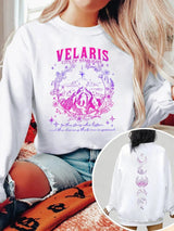 Velaris Stad Van Sterrenlicht Acotar Sweatshirt Katoen Galaxy Ontwerp