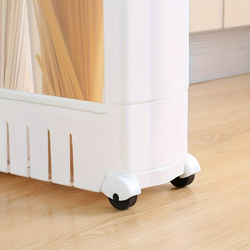 Smalle Opbergtrolley – Praktisch en Mobiliteit voor Keuken en Badkamer