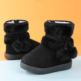 Schattige Pluche Boots voor Meisjes - Voor Warmte en Comfort