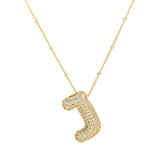 Diamanten Ketting met Letter