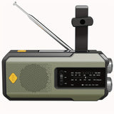 Daykit Draagbare AM/FM Radio – Met Zonnepaneel en Zaklamp