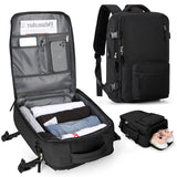 Travelliva Dames Reisrugzak 35 L | Waterdicht & met USB-aansluiting | Anti-diefstal & Schoenenvak | Voor Wandelen, Dagelijks Gebruik & Reizen