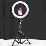10-inch Beauty Ringlamp met 55 cm Statief – Perfect voor Fotografie, Videografie en Make-up