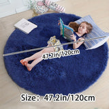 Ronde Fluffy Tapijt - Clouda