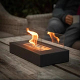 FlameGlow Bio-ethanol Tafelhaard – Draagbaar & Stijlvol voor binnen & buiten