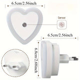 HeartGlow LED Nachtlampje - Slimme Dusk-to-Dawn Nachtverlichting