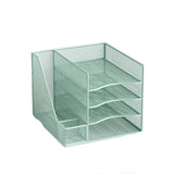 IJzeren papierorganizer en boekensteun | Bureau organizer | Documenthouder voor kantoor of thuis