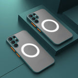 ShieldPro | Magnetisch schokbestendig hoesje voor Samsung