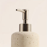 Marmeren Zeepdispenser – Luxe Resin Dispenser met RVS Pomp voor Badkamer of Keuken