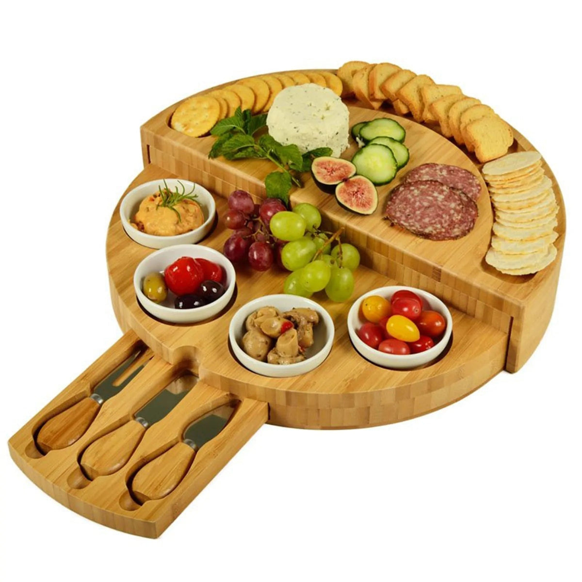 Bamboe Kaasplank – Naturon