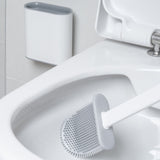 Toilettenborstel van siliconen