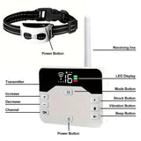 Draadloze Hek & Trainingshalsband 2-in-1 - Waterdicht & Oplaadbaar