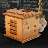 Interactieve Houten Escape Puzzeldoos – MindVault