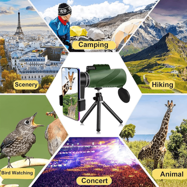 Compact 8x Ultra-Zoom Monoculair