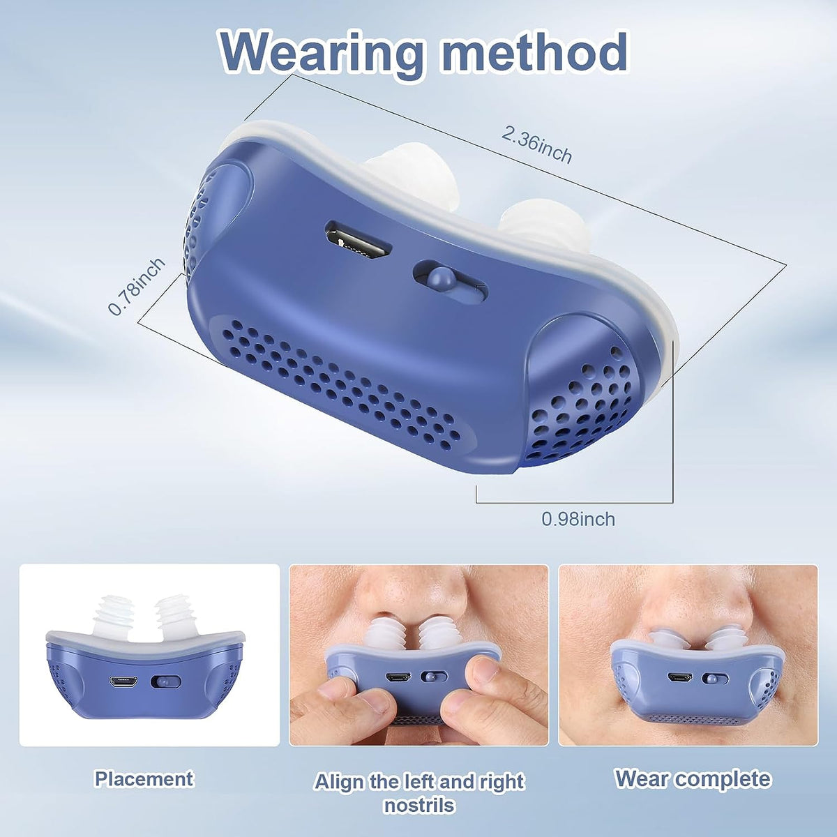 Micro CPAP apparaat - Anti-snurken