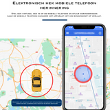 Magnetische GPS-Tracker - Realtime Volgreten - Veilig Voor Voertuigen