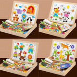 Magnetisch dubbelzijdig tekenbord-set – MiniArt Studio