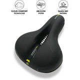 FietsComfort Pro - Ergonomisch fietszadel voor pijnvrije rijervaring