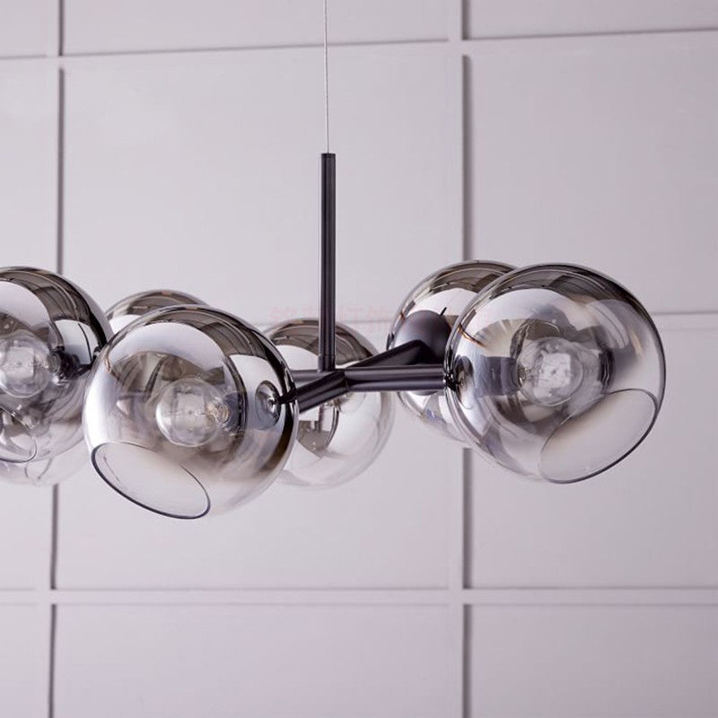 Moderne Eettafel Kroonluchter – Strakke Minimalistische LED Hanglamp