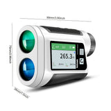 Nohawk – 914m Laserafstandsmeter met Display | Golf Afstandsmeter | USB-Oplaadbaar, Slope Compensatie & Trilsignaal