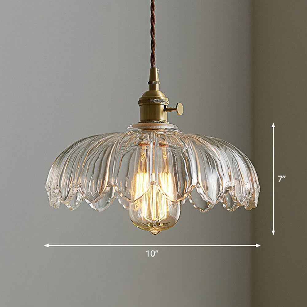 Hanglamp Glas - Romantische Sfeer