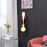 Hanglamp van gekandificeerd glas
