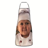 Little Chef Grappige Hasbulla Schort – Voor Koken, Bakken en Tuinieren