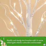 Verlichte Decoratieboom met LED – Magische Sfeermaker voor Thuis of Feestdagen