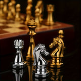 Vintage Schaakspel Set – Strategisch en Tijdloos