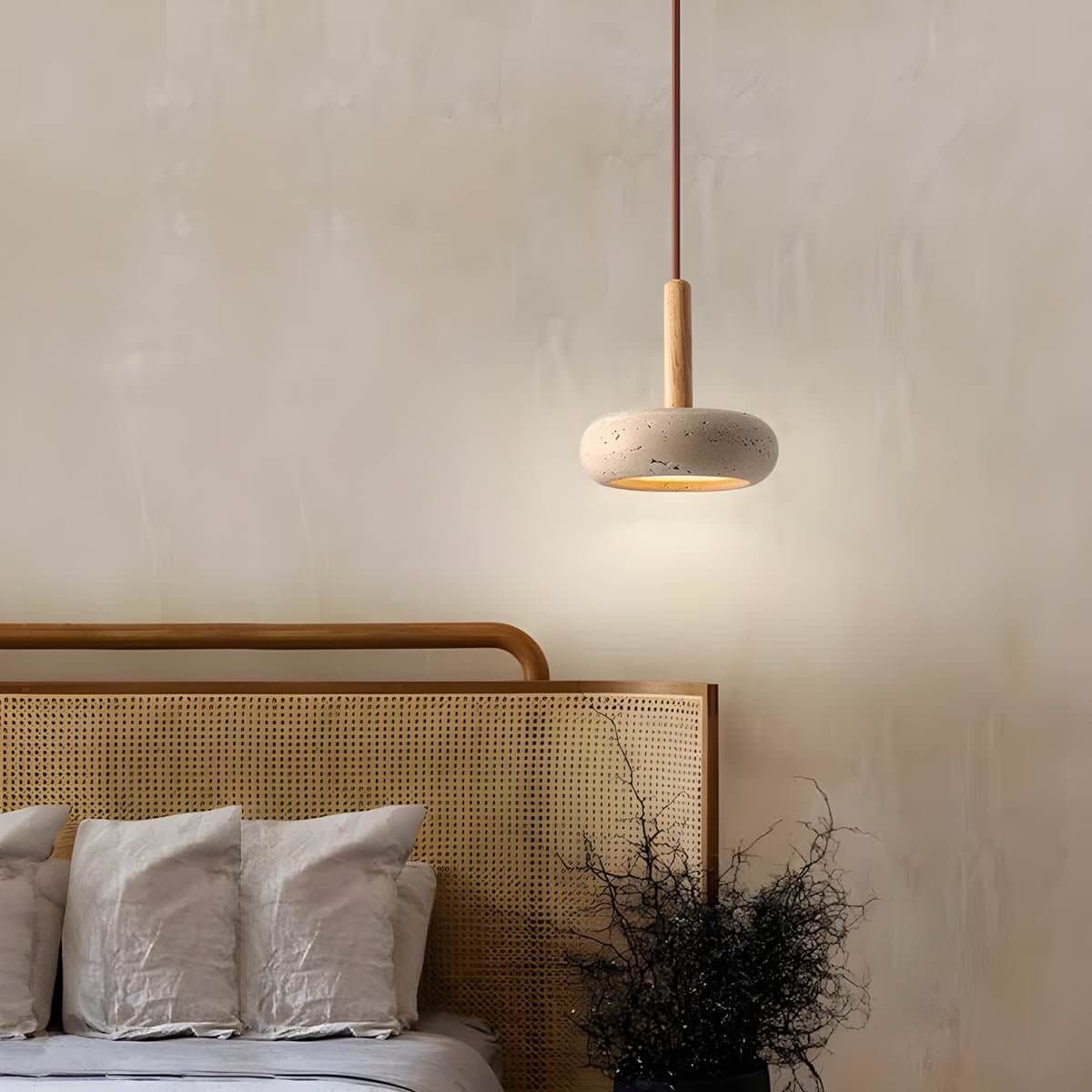 Natuursteen Hanglamp - Elegant & Duurzaam