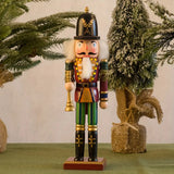 NutcrackerJoy - Houten Notenkraker soldaat figuur voor tijdloze kerst charme
