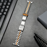 Kevanox Horlogeband | Horlogebandjes | Titanium Apple Watch band met luxe uitstraling