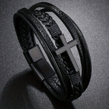 Spirituele Leren Armband - Voor de Moderne Man