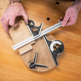Multifunctionele combinatiehoekmeter-set, maak het werk efficiënter! 💼🏃‍♂️