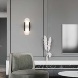 Moderne Wandlamp - Albast & Metaal