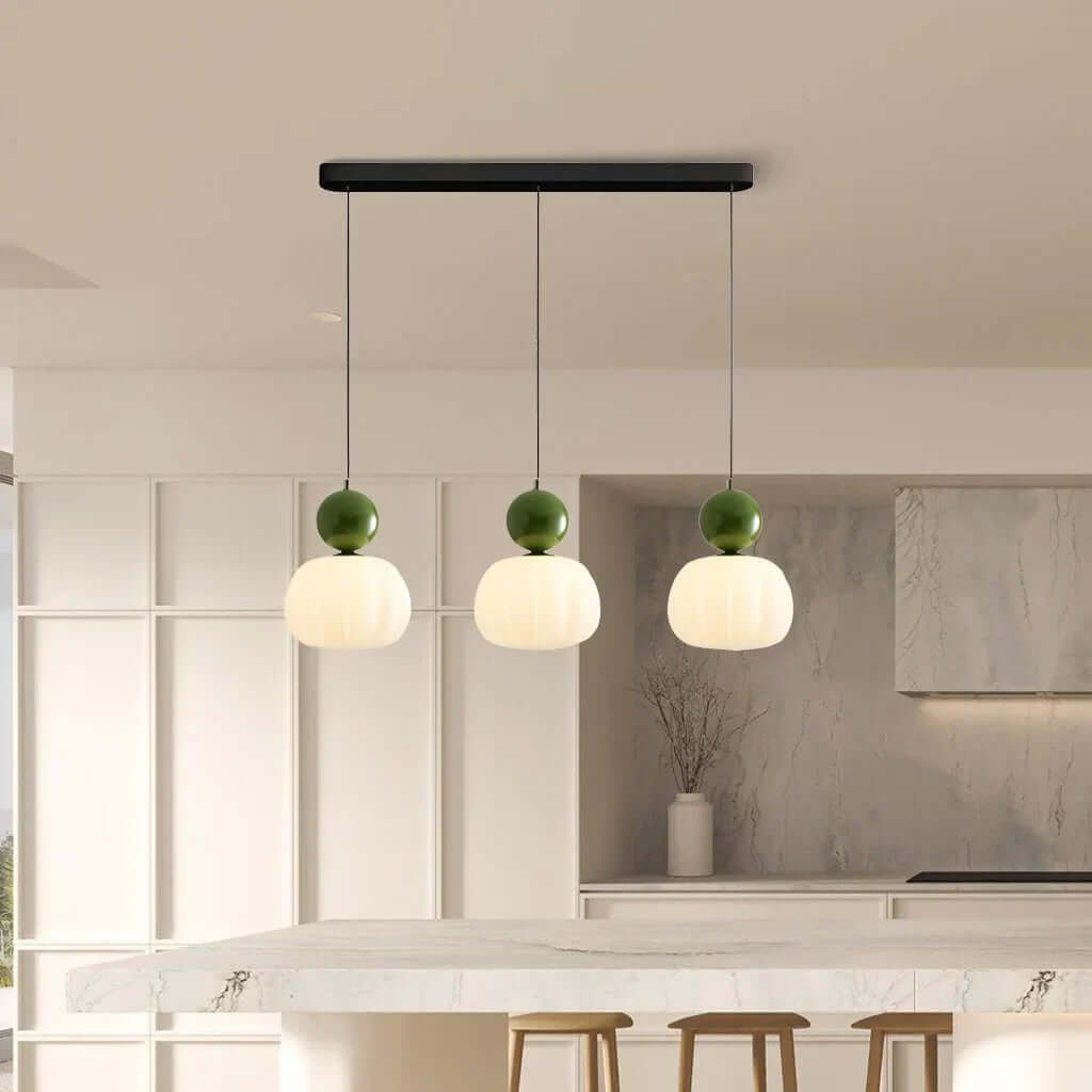 Art Deco Hanglamp - Crème Stijl