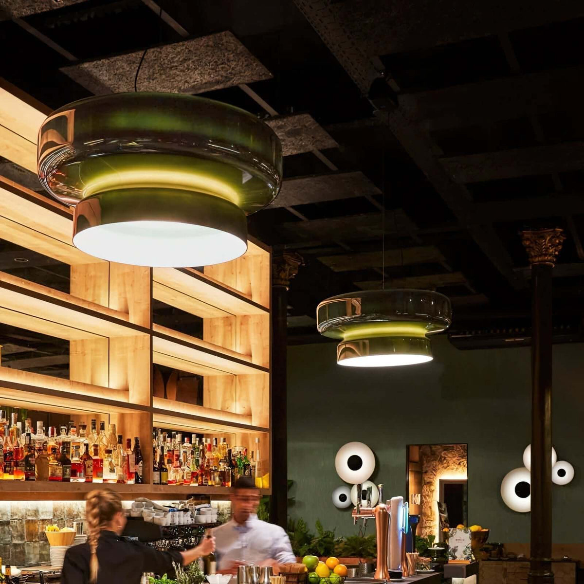 Bohemien Stijl Hanglamp - Glas & Metaal LED