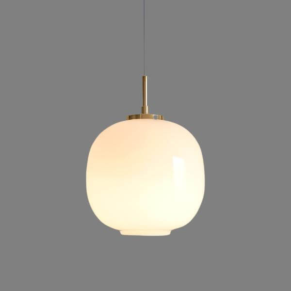 Moderne Hanglamp - Opaalglas Design