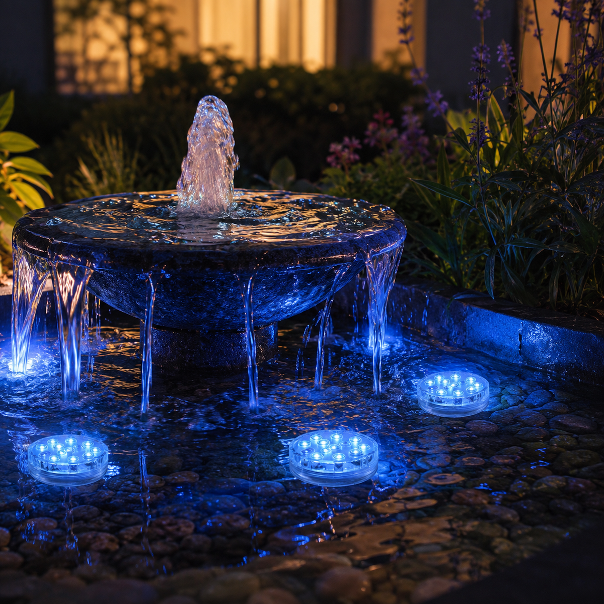 Waterdichte LED Onderwaterlamp met Afstandsbediening - GlowRipple